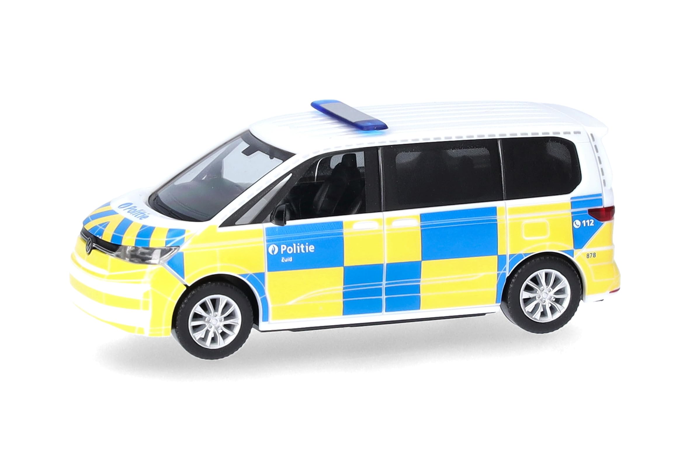 herpa-cars-trucks-vw-multivan-politie-modellauto-1-87-belgien image 1