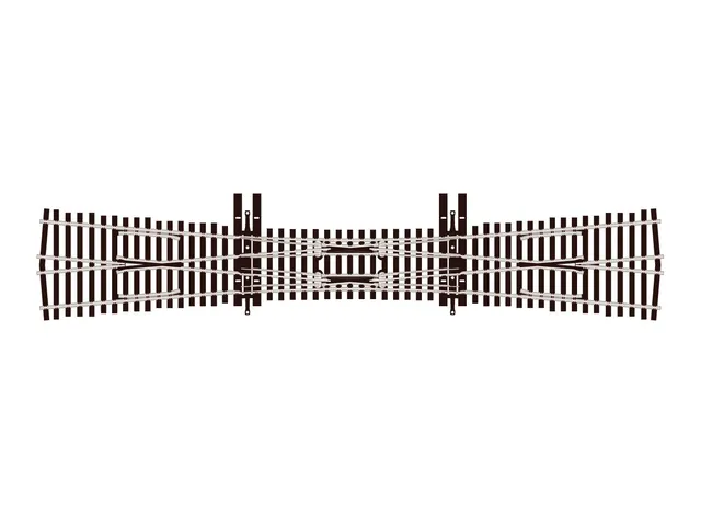 peco-slu8363-doppelte-kreuzungsweiche-h0-code-83-unifrog image 1