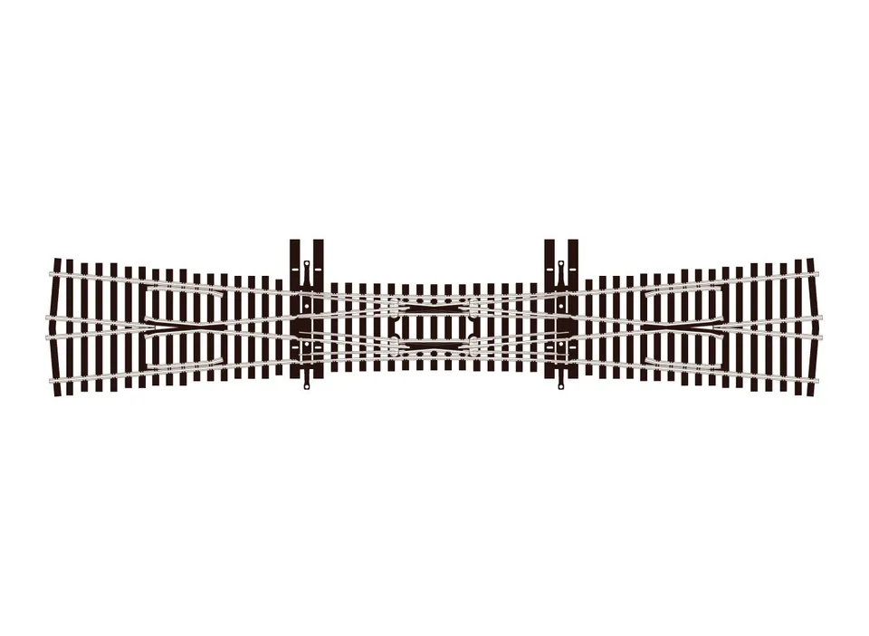 peco-slu8363-doppelte-kreuzungsweiche-h0-code-83-unifrog image 1