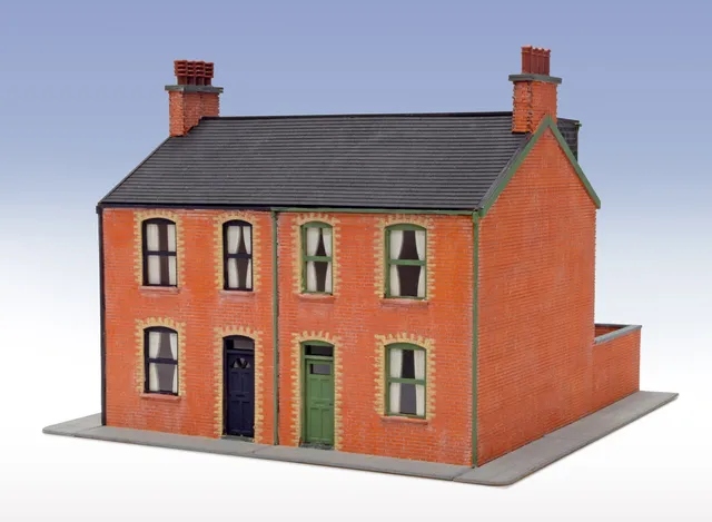 peco-lk208-victorian-house-haus-bausatz-oo-ho-laser-cut image 1