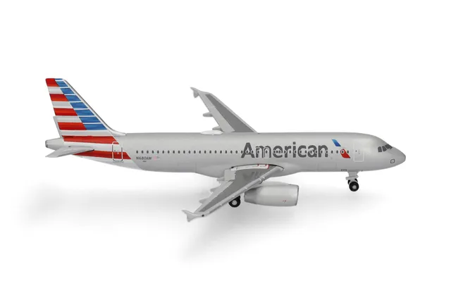 herpa-wings-american-airlines-airbus-a320-flugzeugmodell-1-500-metall image 1