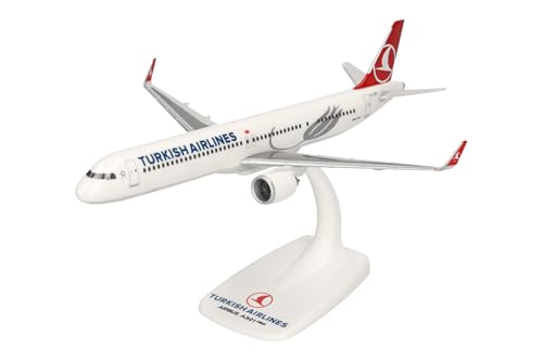 herpa-snapfit-turkish-airlines-a321neo-flugzeugmodell-1-200-kunststoff image 7
