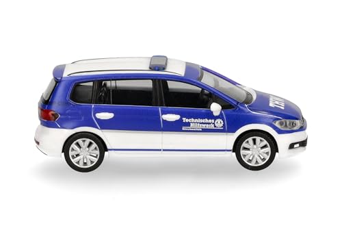 herpa-vw-touran-thw-f-rth-modellauto-1-87-kunststoff image 8