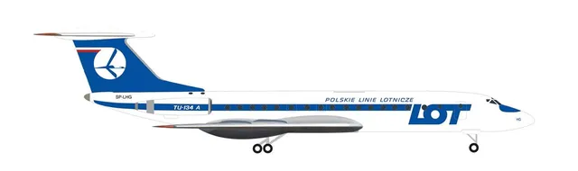 herpa-wings-lot-tupolev-tu-134a-sp-lhg-flugzeug-1-500-metall image 1