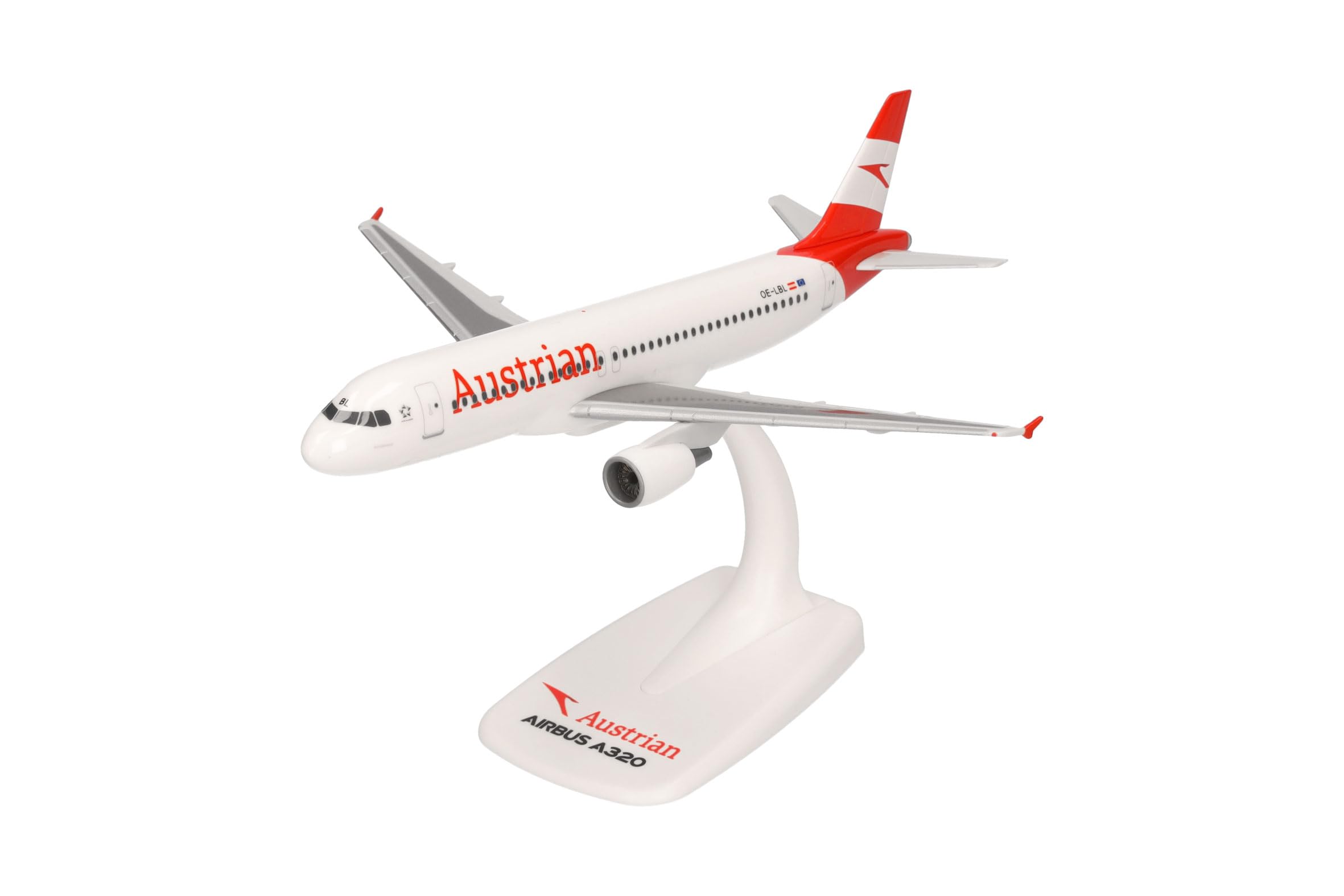 herpa-snapfit-austrian-a320-ausseerland-modellflugzeug-1-200-kunststoff image 1