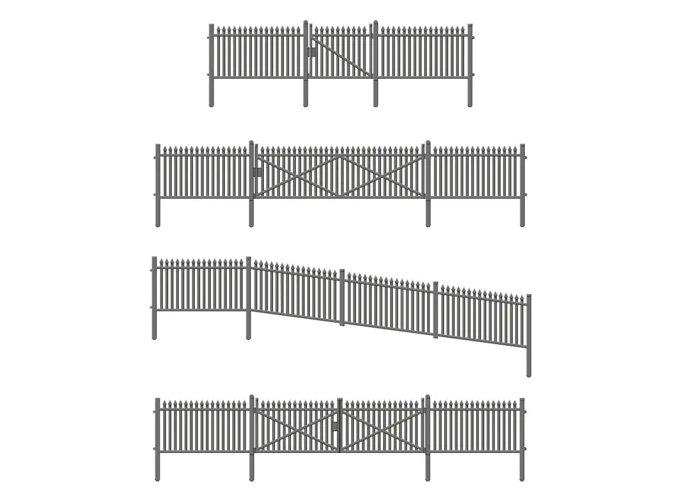 peco-lk12117-gwr-zaun-tore-tt120-bausatz image 1
