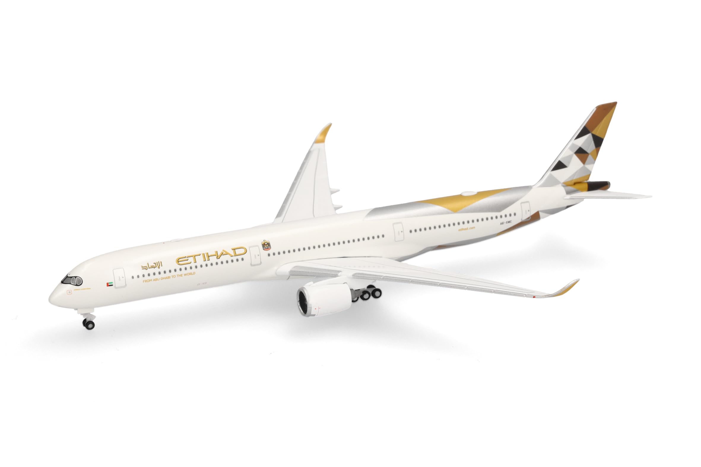 herpa-wings-etihad-airbus-a350-1000-flugzeugmodell-1-500-metall image 4