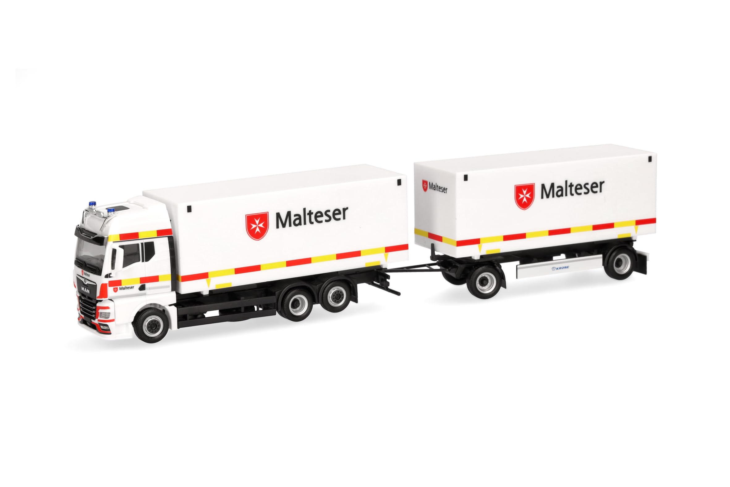herpa-man-tgx-gx-wechselkoffer-h-ngerzug-malteser-1-87-kunststoff image 1