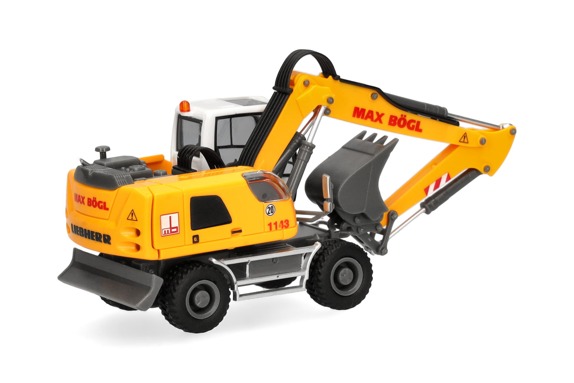 herpa-liebherr-a920-mobilbagger-modell-1-87-max-b-gl image 2