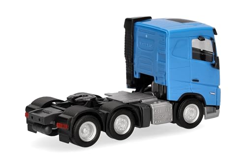 herpa-volvo-fh-flachdach-zugmaschine-lkw-modell-1-87-himmelblau image 7