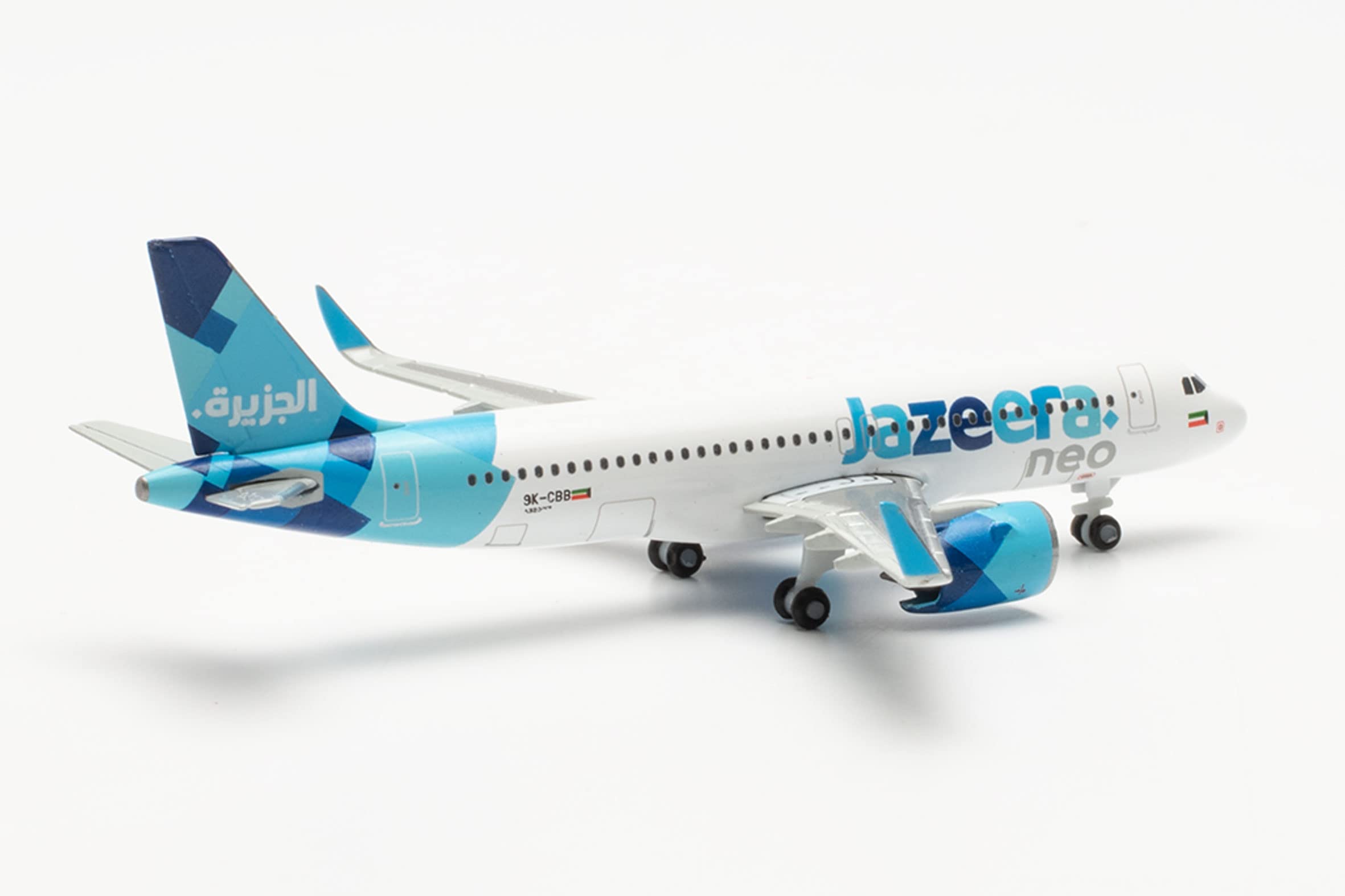 herpa-wings-airbus-a320neo-flugzeugmodell-1-500-jazeera image 3