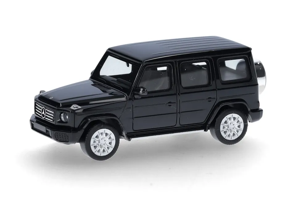 herpa-mercedes-g-klasse-w465-modellauto-1-87-schwarz image 1