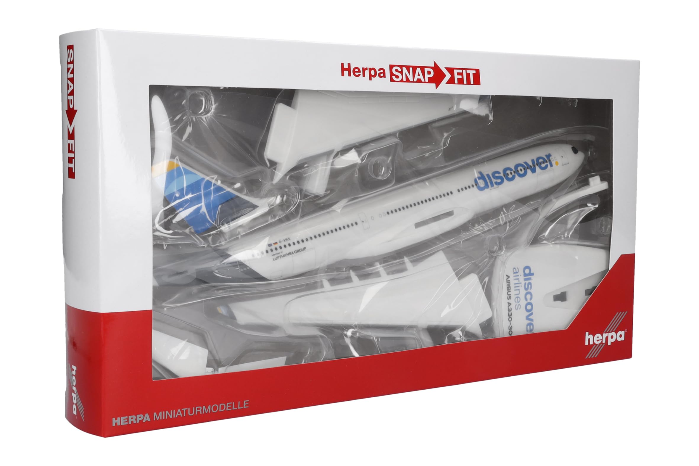 herpa-snapfit-discover-airlines-a330-300-flugmodell-1-200-kunststoff image 5