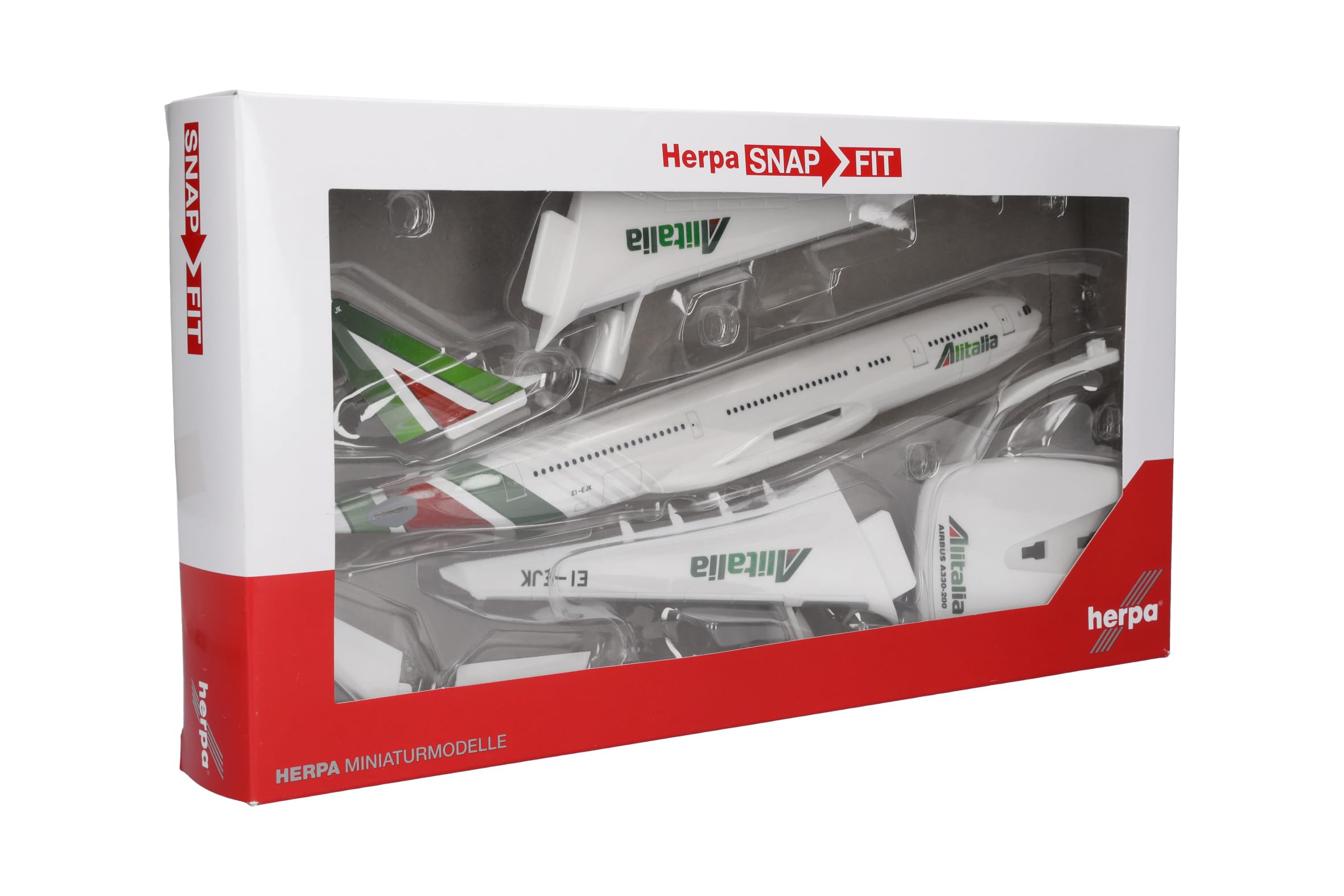 herpa-snapfit-alitalia-a330-200-ei-ejk-modellflugzeug-1-200 image 5