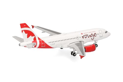 herpa-wings-air-canada-rouge-a319-flugzeugmodell-1-500-metall image 8