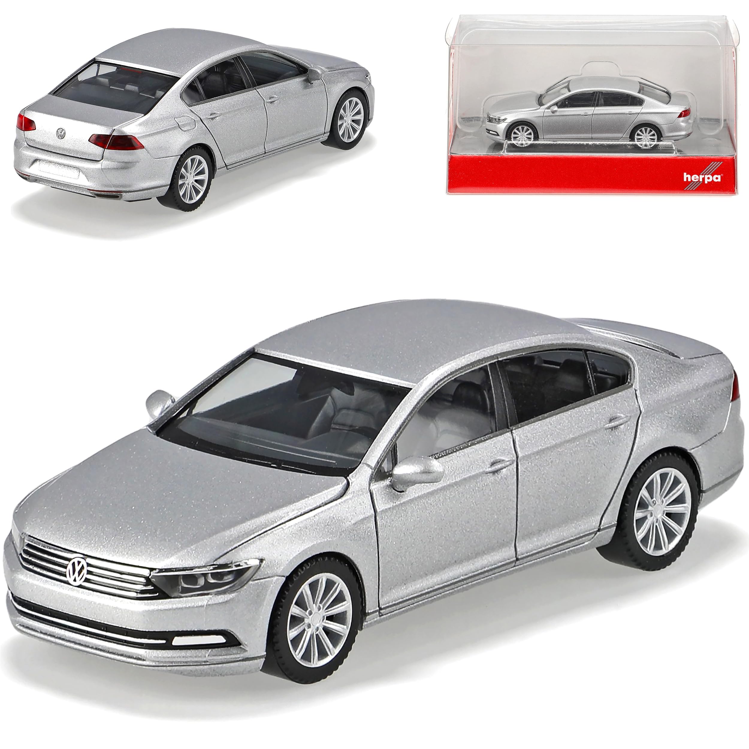 herpa-cars-trucks-vw-passat-b8-limousine-modellauto-silber image 1