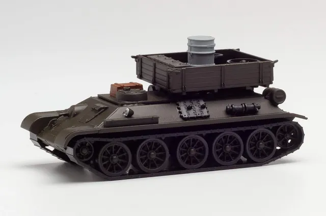 herpa-minitanks-t-34-werkstattpanzer-panzermodell-1-87-sowjet image 1