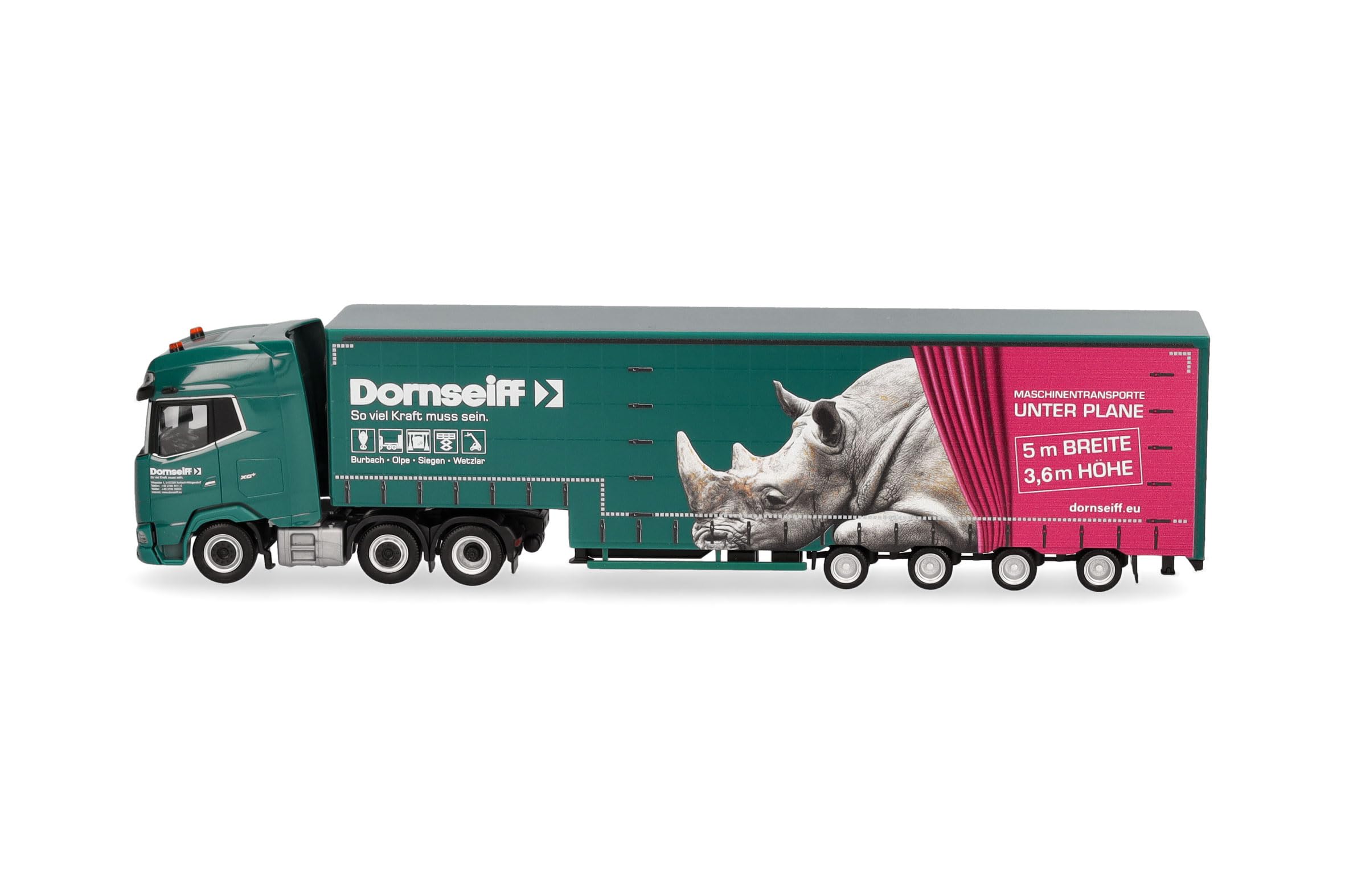 herpa-daf-xg-volumen-sattelzug-dornseiff-lkw-modell-1-87 image 4