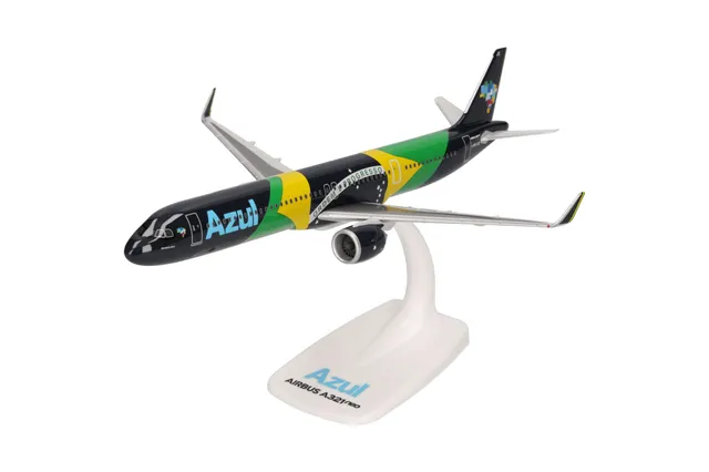 herpa-snapfit-azul-airbus-a321neo-flugzeugmodell-1-200-pr-yje-flag image 1
