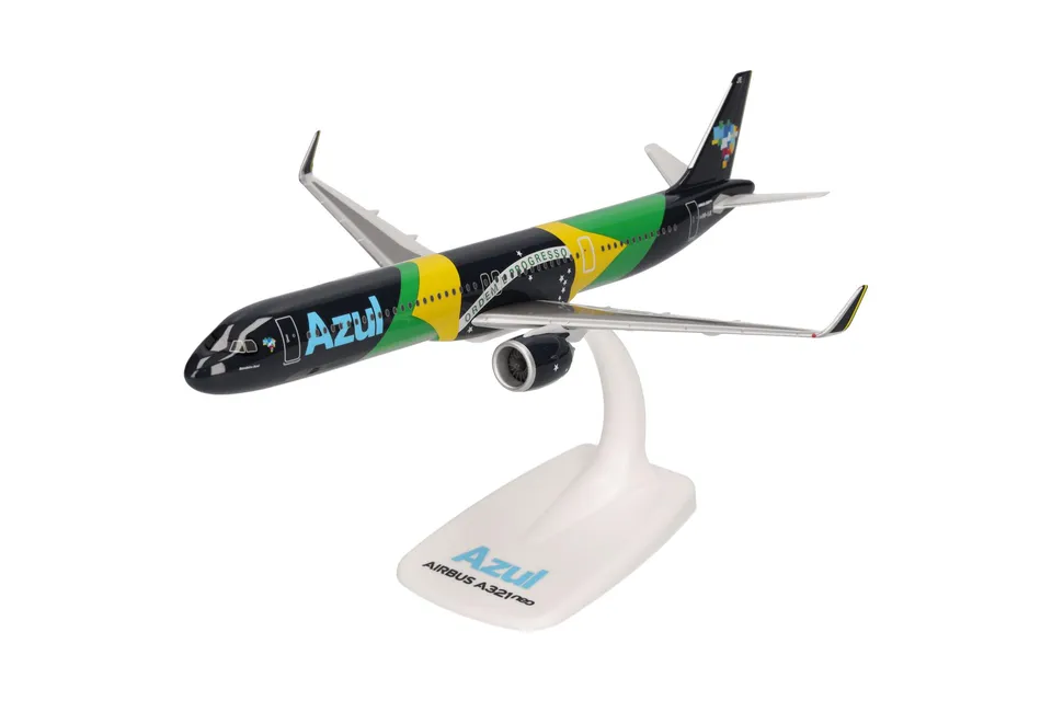 herpa-snapfit-azul-airbus-a321neo-flugzeugmodell-1-200-pr-yje-flag image 1