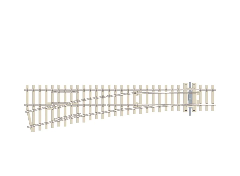 peco-sle1096-streamline-weiche-code-75-beton-links-oo-ho image 1