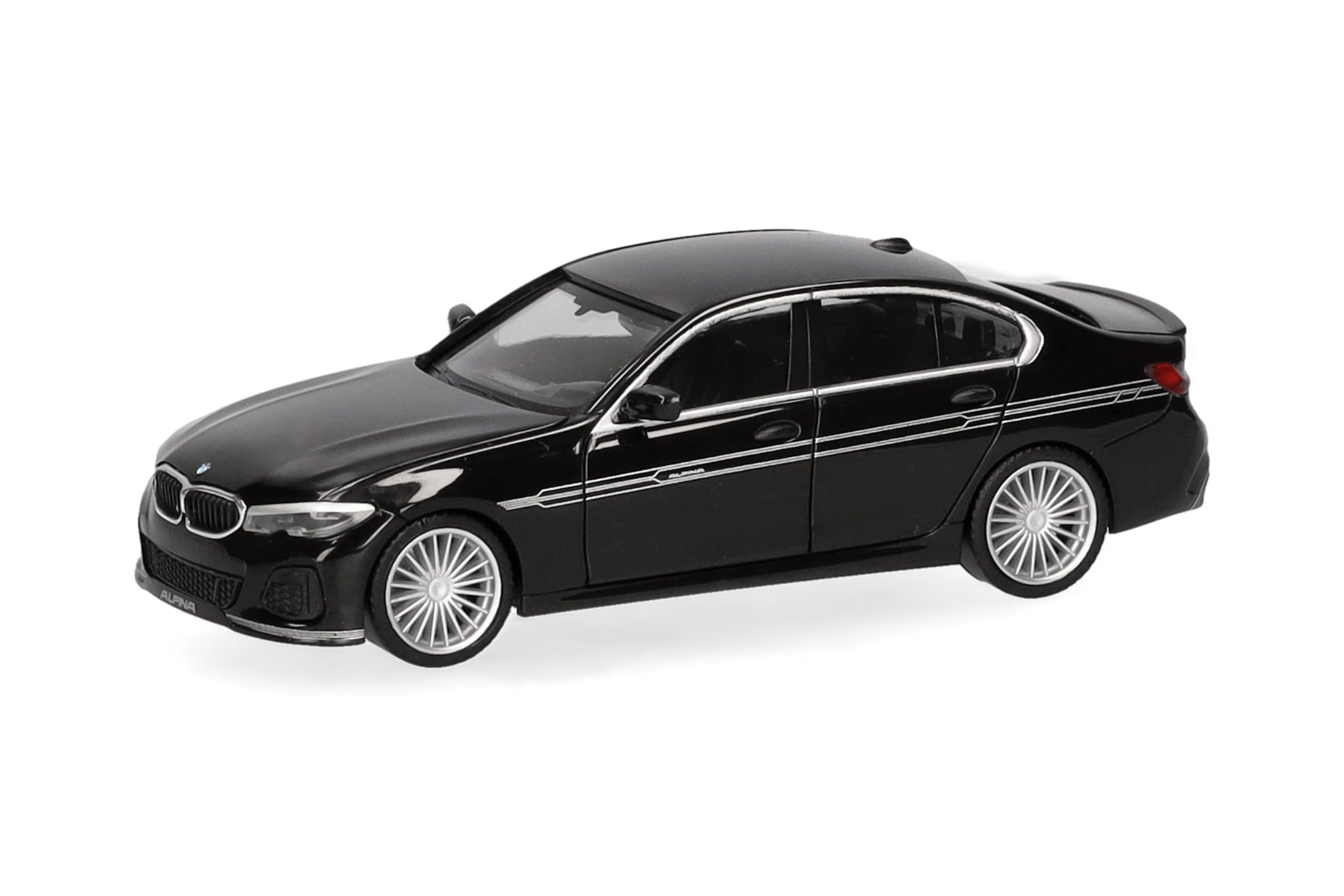 herpa-bmw-alpina-b3-limousine-modellauto-1-87-schwarz image 1