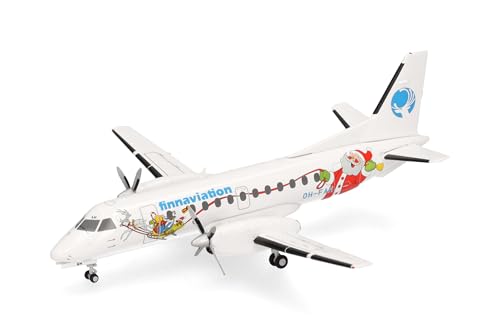 herpa-wings-finnaviation-saab-340-modellflugzeug-1-200-metall image 8