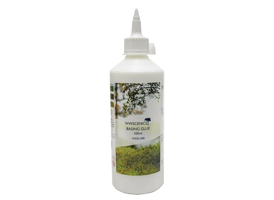 peco-wwscenics-wsgl008-static-grass-kleber-500ml-klar image 1