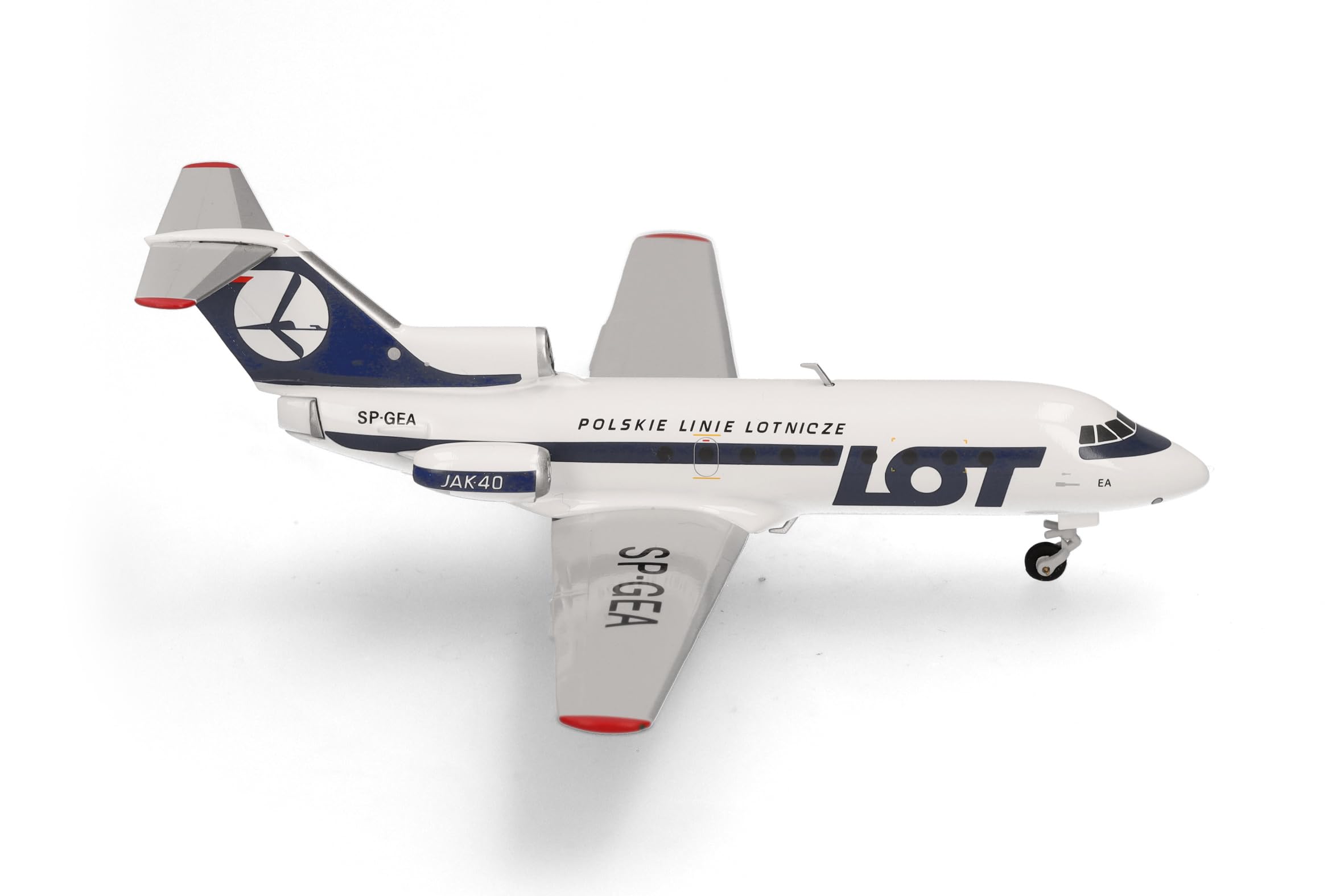 herpa-yakovlev-yak-40-lot-polish-airlines-1-200-metall image 1