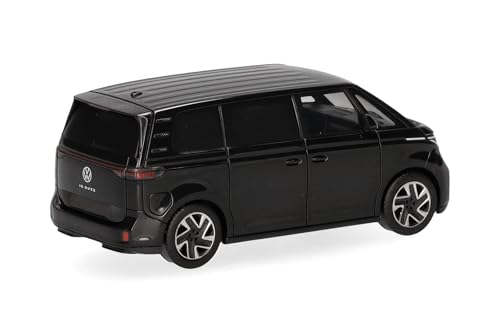 herpa-vw-id-buzz-modellauto-1-87-schwarz-kunststoff-h0 image 7