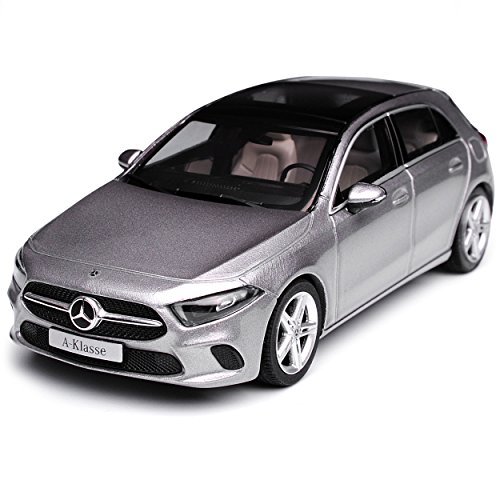 herpa-mercedes-a-klasse-w177-modellauto-1-43-mojave-silber-metall image 8