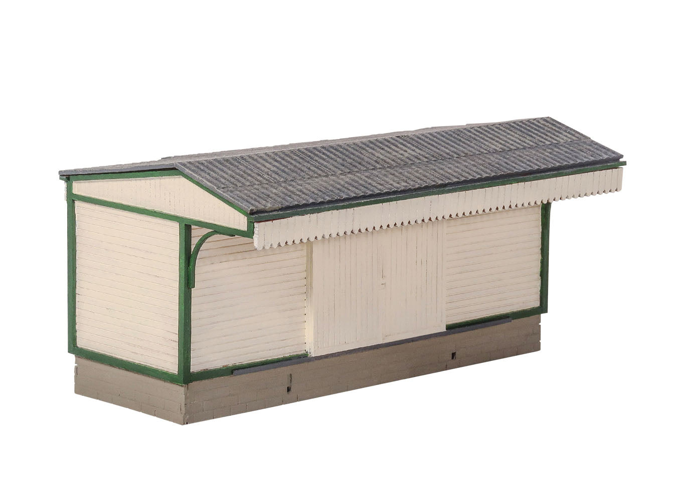 peco-lk12113-goods-shed-g-terschuppen-bausatz-tt120 image 1