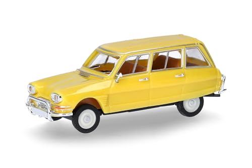 herpa-cars-trucks-citroen-ami-6-break-modellauto-1-87-zinkgelb image 6