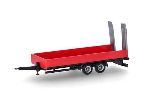 herpa-tiefladetandemanh-nger-2achs-lkw-modell-rot-1-87 image 6