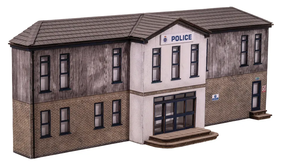 scale-model-scenery-kx109-oo-polizeistation-low-relief-kit image 1