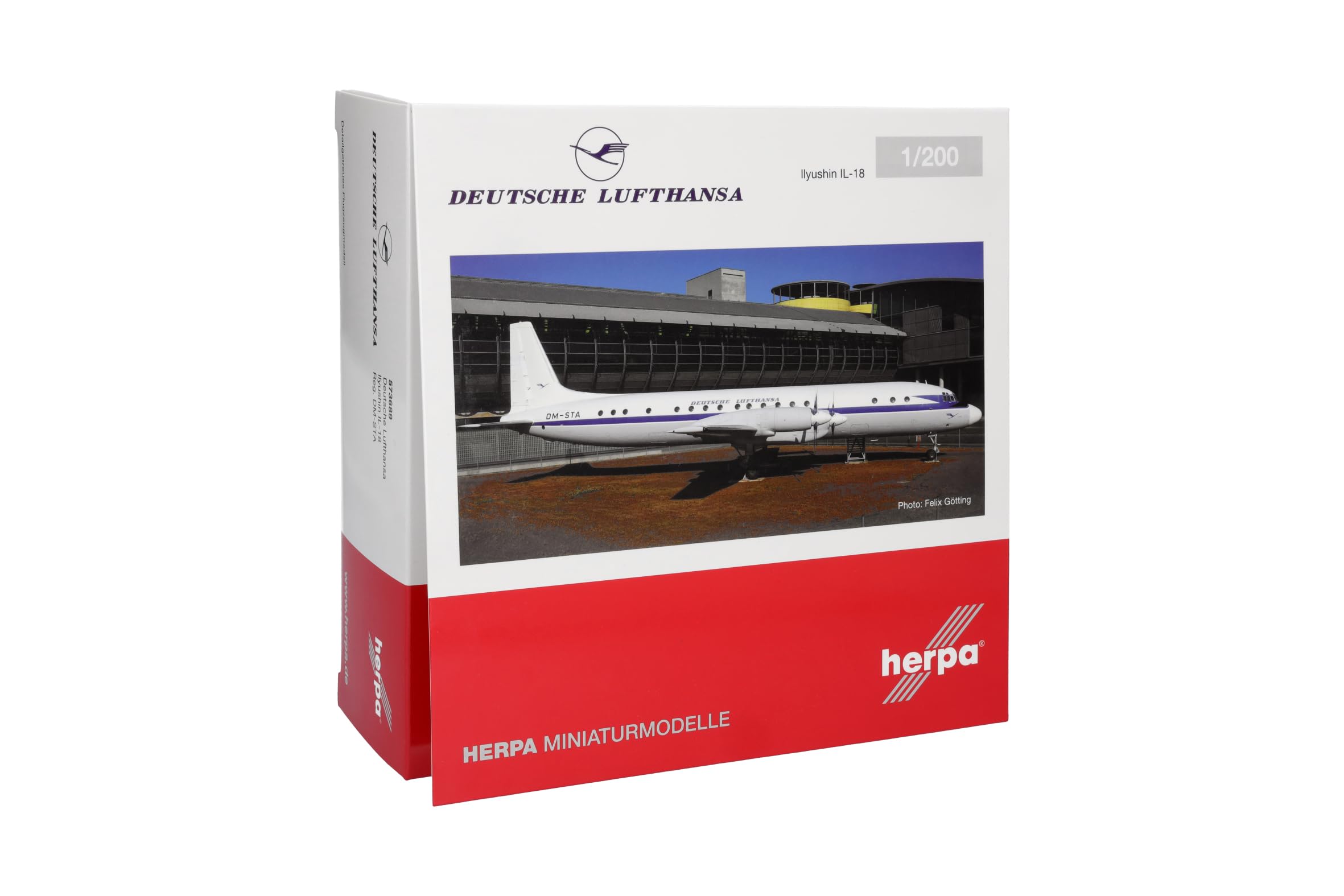 herpa-wings-lufthansa-ilyushin-il-18-dm-sta-1-200-metall image 5