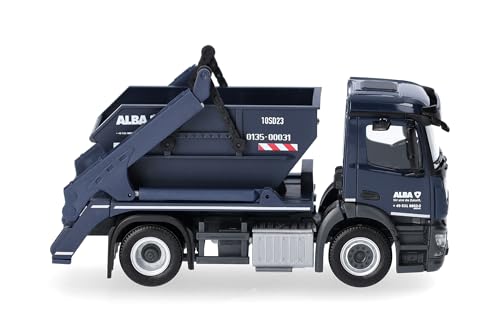herpa-mercedes-actros-s-absetzkipper-ak12-modell-lkw-alba-1-87 image 8