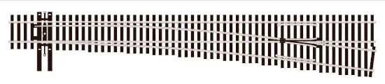 peco-slu8381-streamline-weiche-h0-code-83-rechts-8 image 1