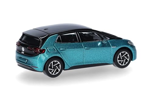 herpa-vw-id-3-makena-t-rkis-modellauto-1-87-dach-schwarz image 7