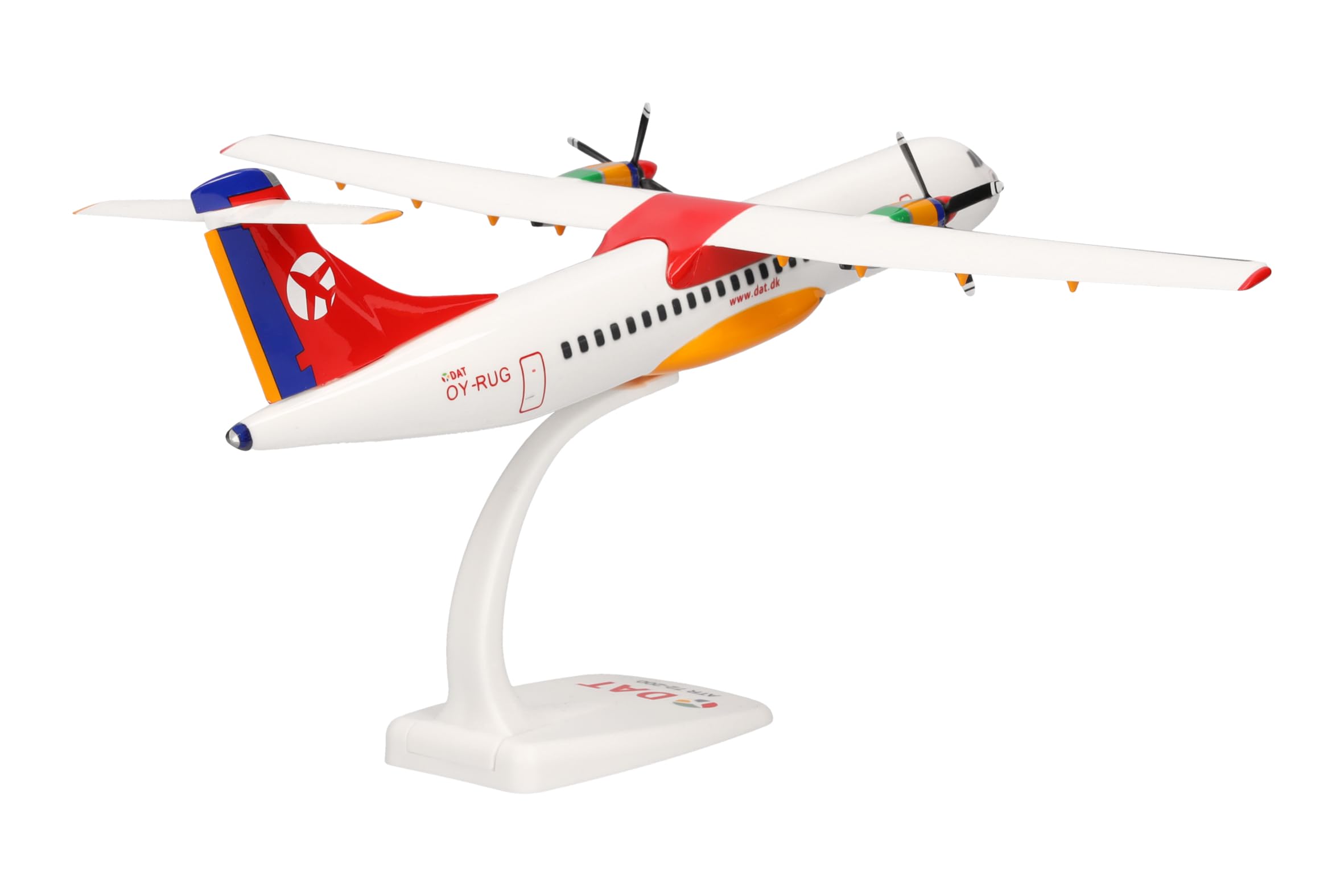 herpa-snapfit-dat-atr-72-200-flugzeugmodell-1-100 image 2