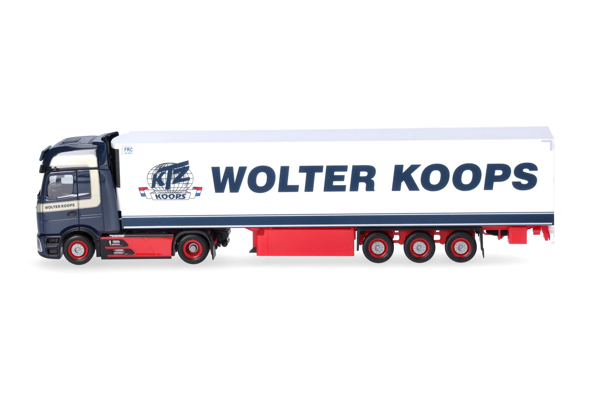 herpa-mercedes-actros-l-procabin-lkw-modell-wolter-koops-1-87 image 4