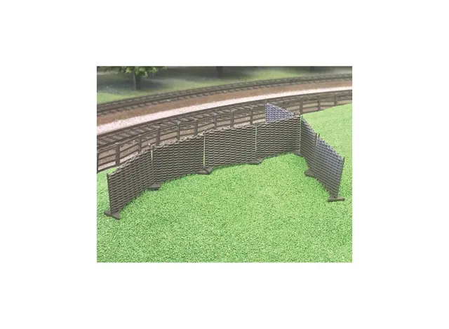 peco-modelscene-5028-weidenzaun-wattle-fencing-oo-ho-10-tlg image 1