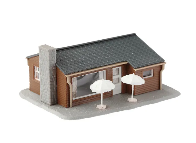 peco-nb9-spur-n-bungalow-zedernholz-klein image 1