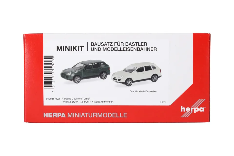 herpa-minikits-porsche-cayenne-turbo-1-87-gr-n-sandwei image 1
