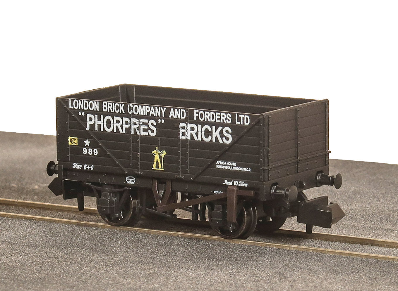 peco-nr7012p-7-plank-open-wagon-london-brick-spur-n-wagen image 1