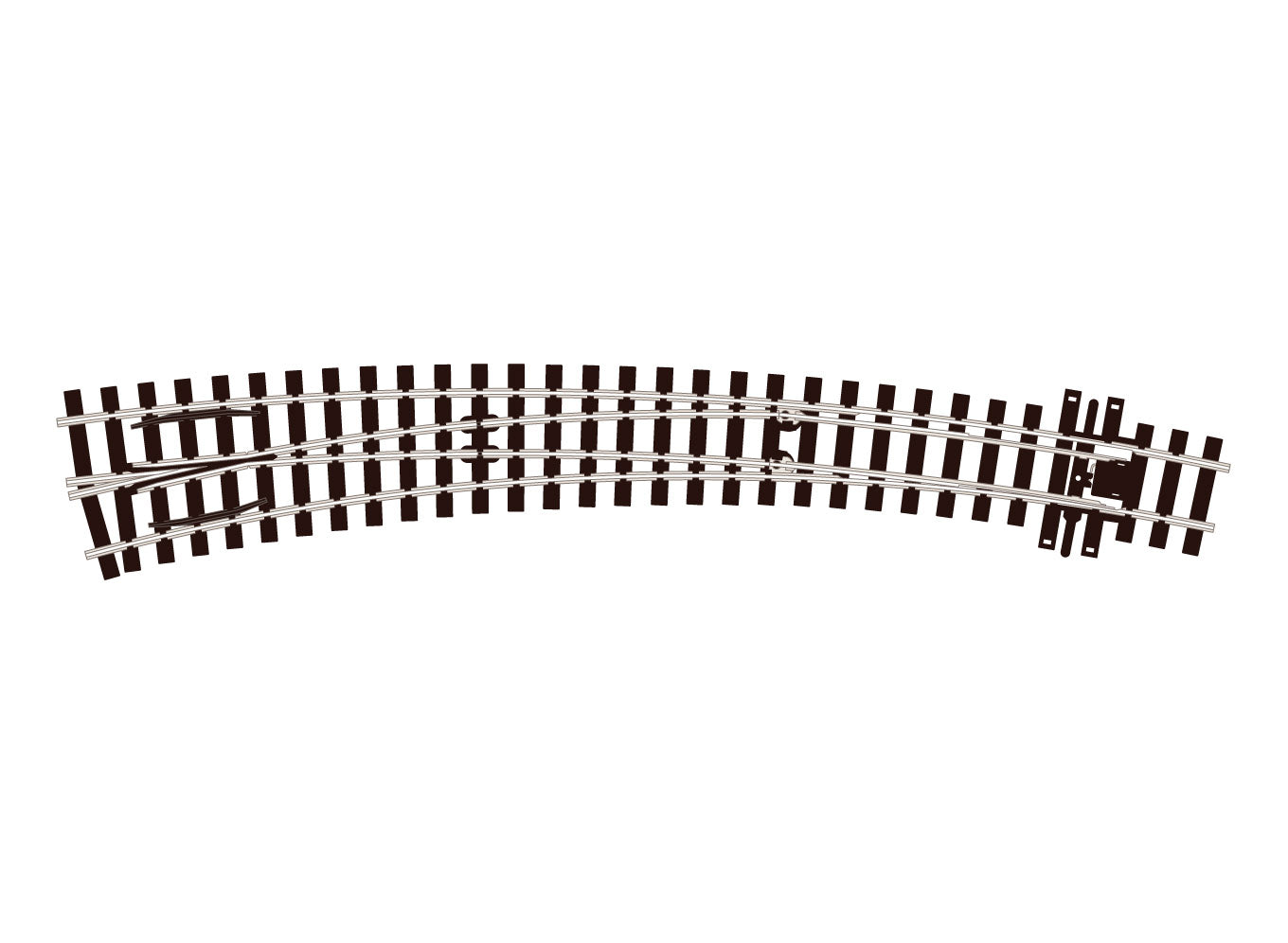 peco-sle1487-streamline-hom-bogenweiche-links-code-75 image 1