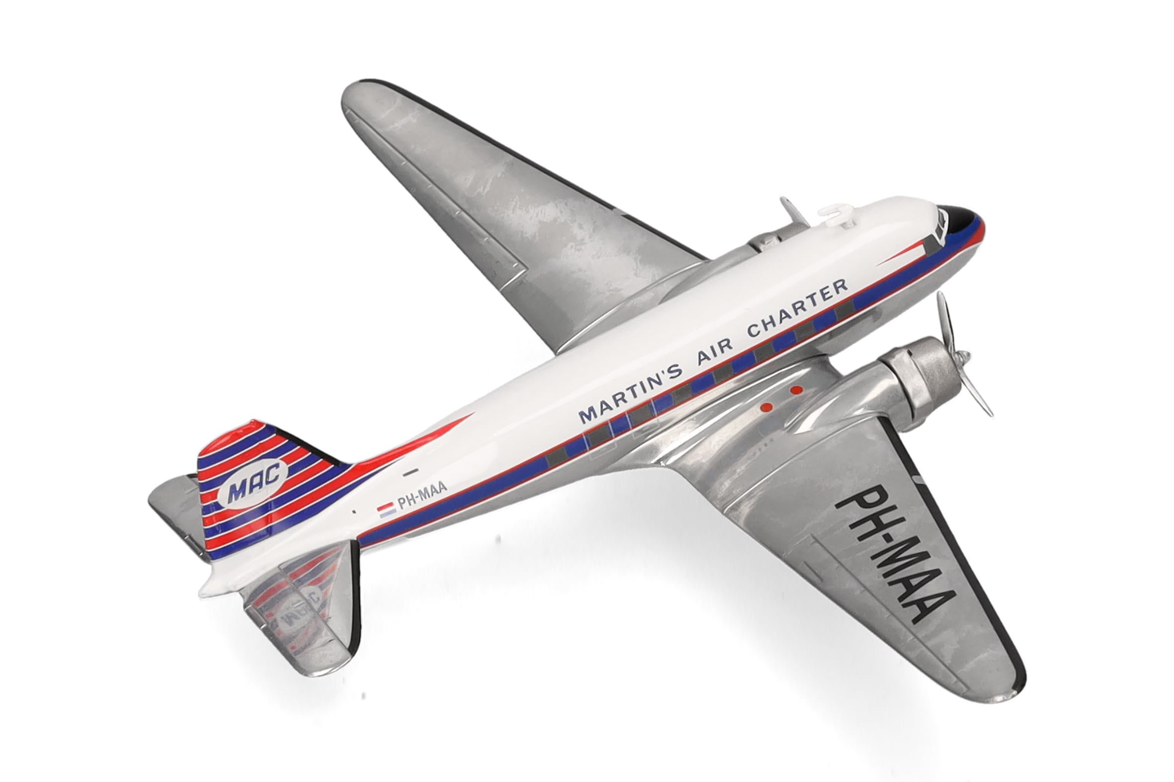 herpa-wings-douglas-dc-3-martin-s-air-modellflugzeug-1-200-metall image 3