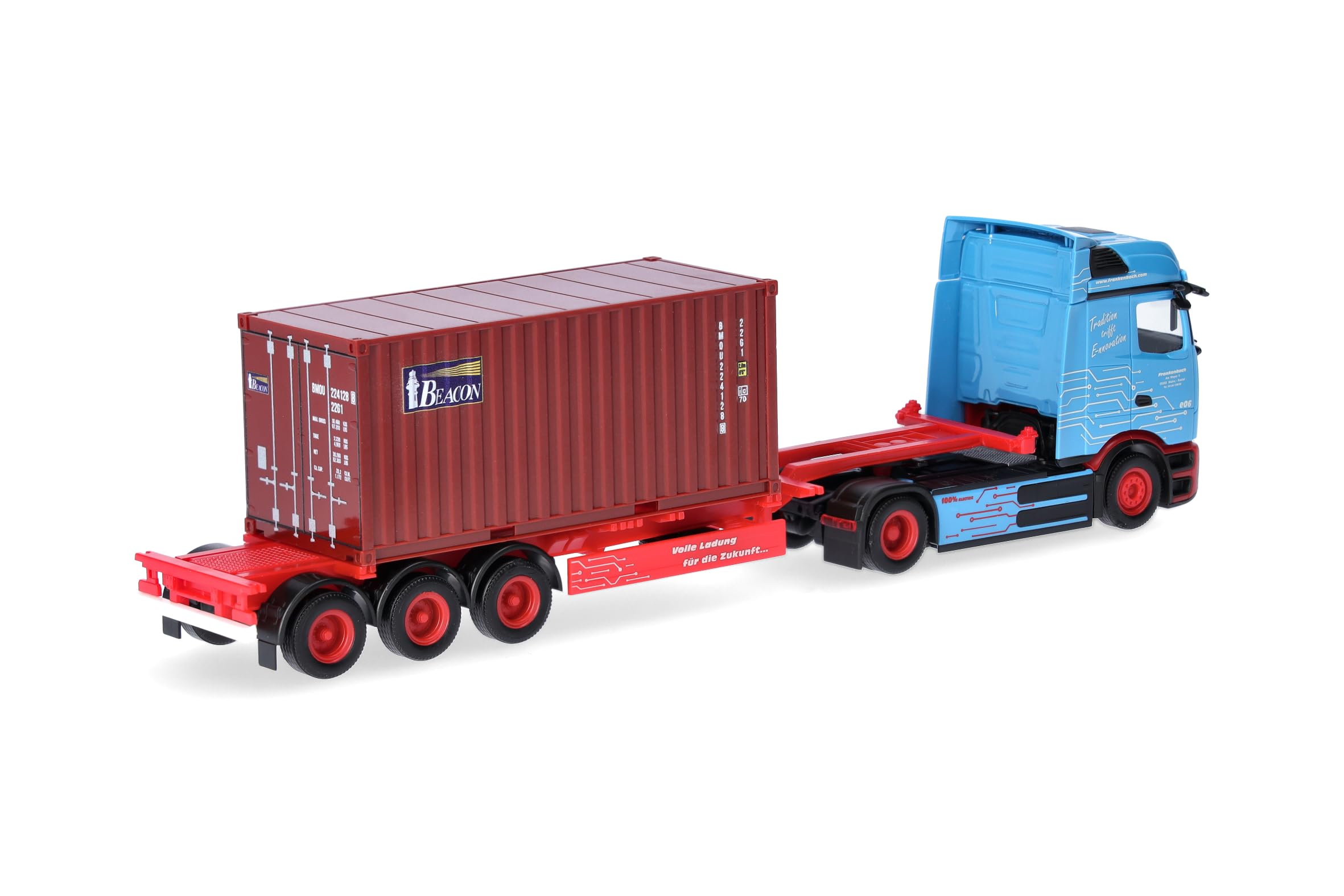 herpa-mercedes-eactros-container-sattelzug-lkw-1-87-frankenbach image 2