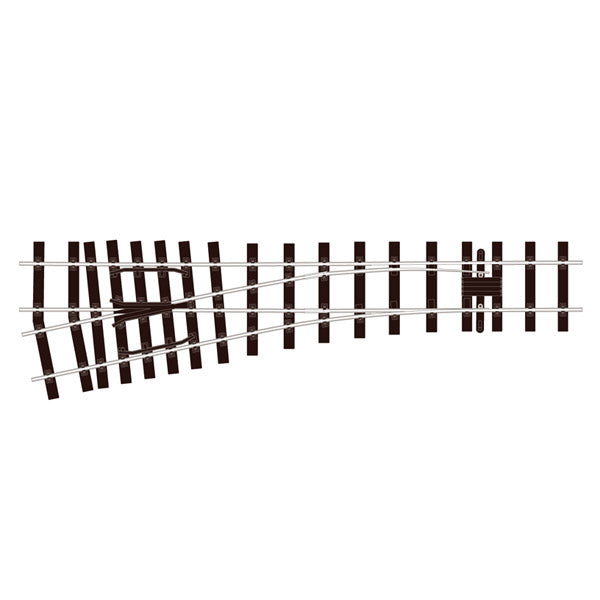 peco-sl996-g45-weiche-links-c250-spur-g-45-mm image 1