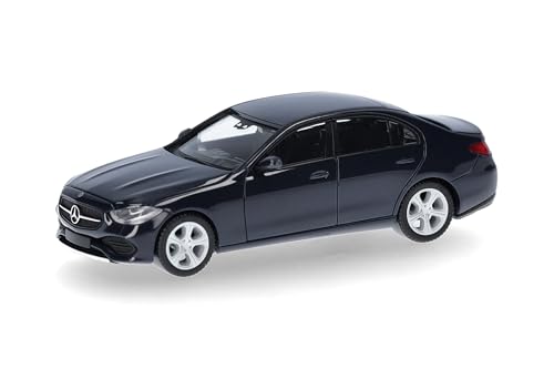 herpa-cars-trucks-mercedes-c-klasse-modellauto-1-87-dunkelblau image 6